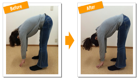 前屈BeforeAfter