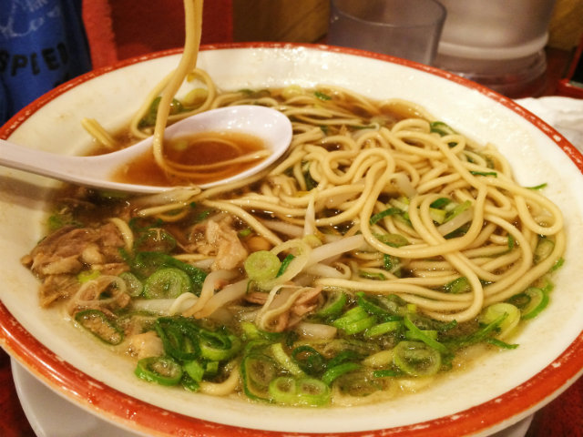 【京都たかばし 本家 第一旭】の学割ラーメン